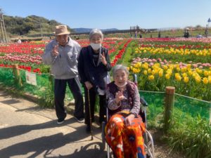 長崎市　小菅町　ひばり苑　チューリップ祭り