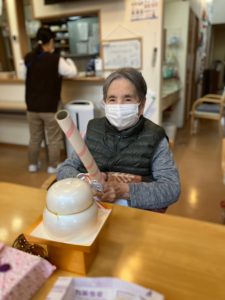 長崎市　小菅町　ひばり苑　鏡開き